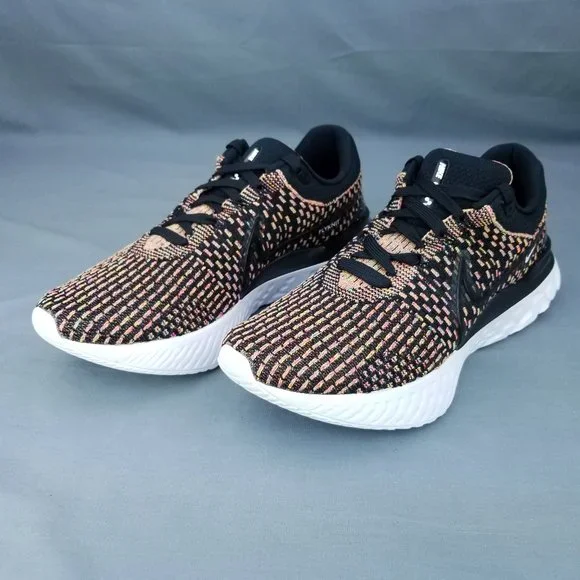 Nike React Infinity Run Flyknit 3 Men's Running Shoes DH5392 002 Sizes 8-13 - Picture 4 of 9
